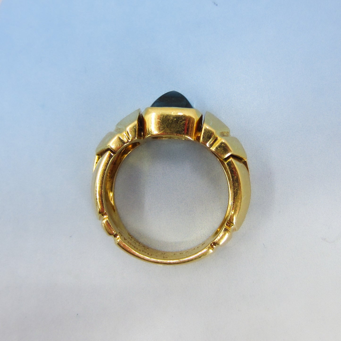 Estate Van Cleef & Arpels Aquamarine Ring 18k