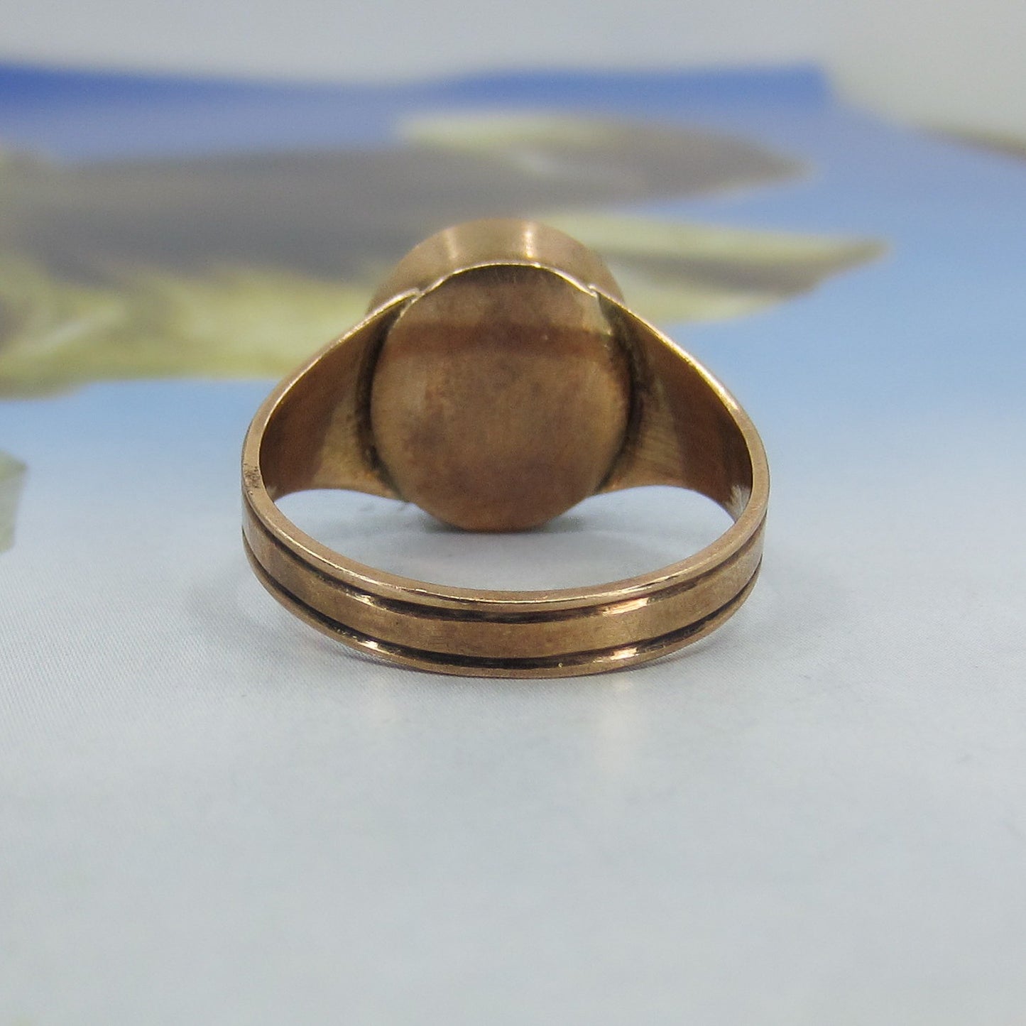 SOLD-Victorian Intaglio Ring 14k c. 1890