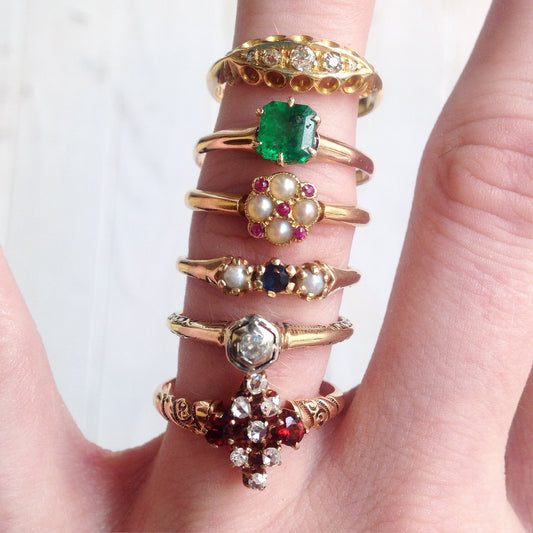 New Arrivals--Antique Rings!