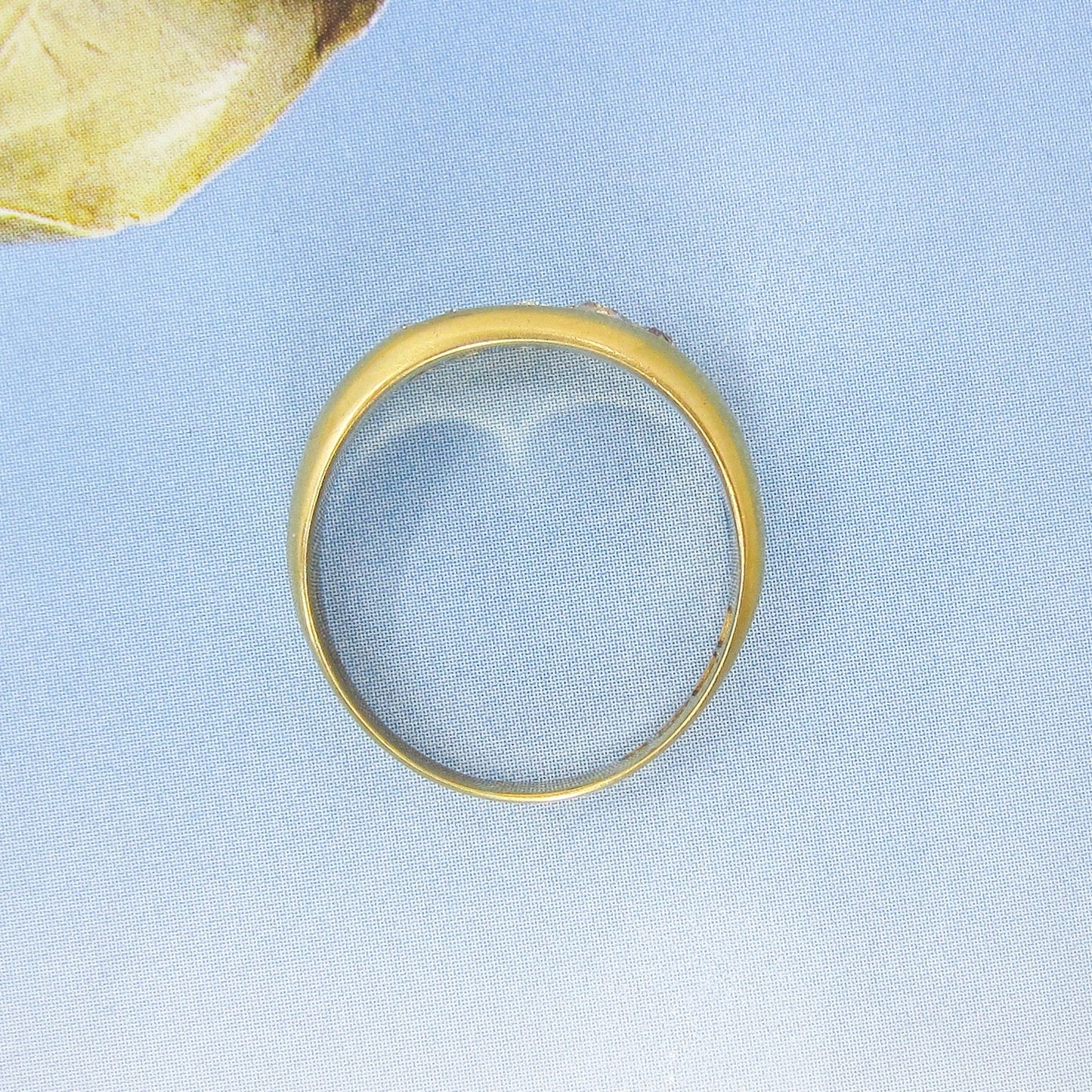 Victorian Five Diamond Band 18k, British c. 1900