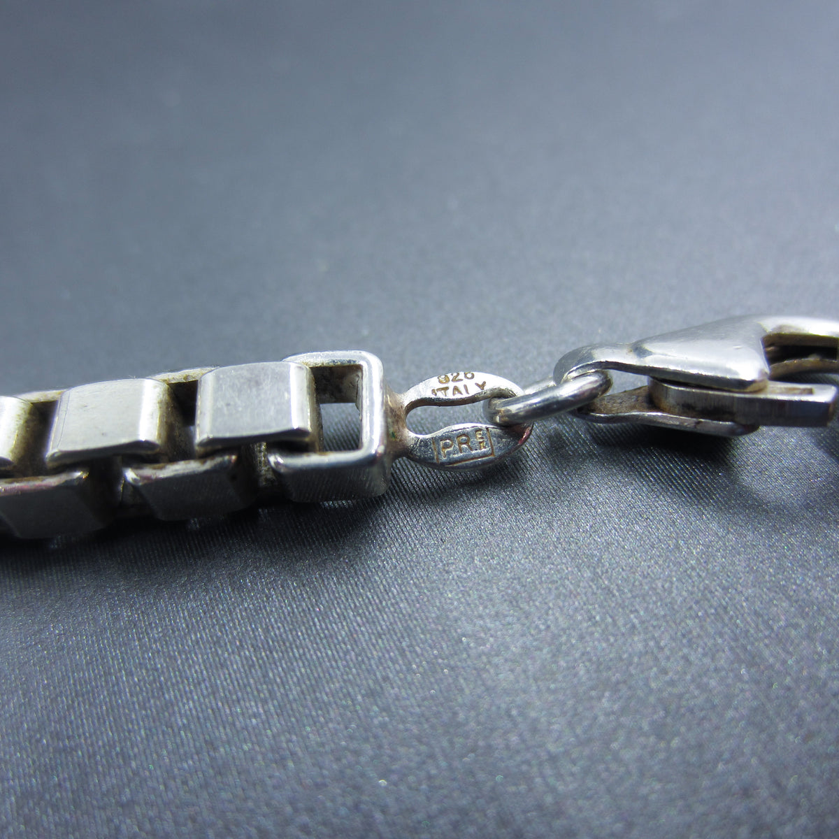 Vintage Heavy 5mm Italian Box Chain 18” c. 1990