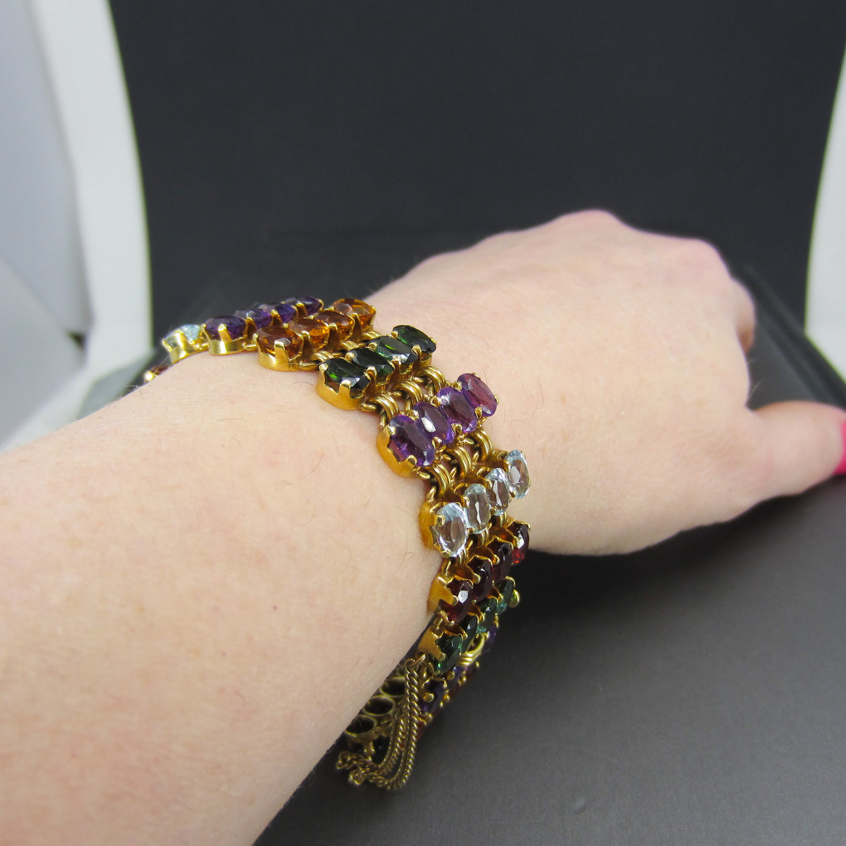 Vintage H. Stern Rainbow Bracelet 18k c. 1990