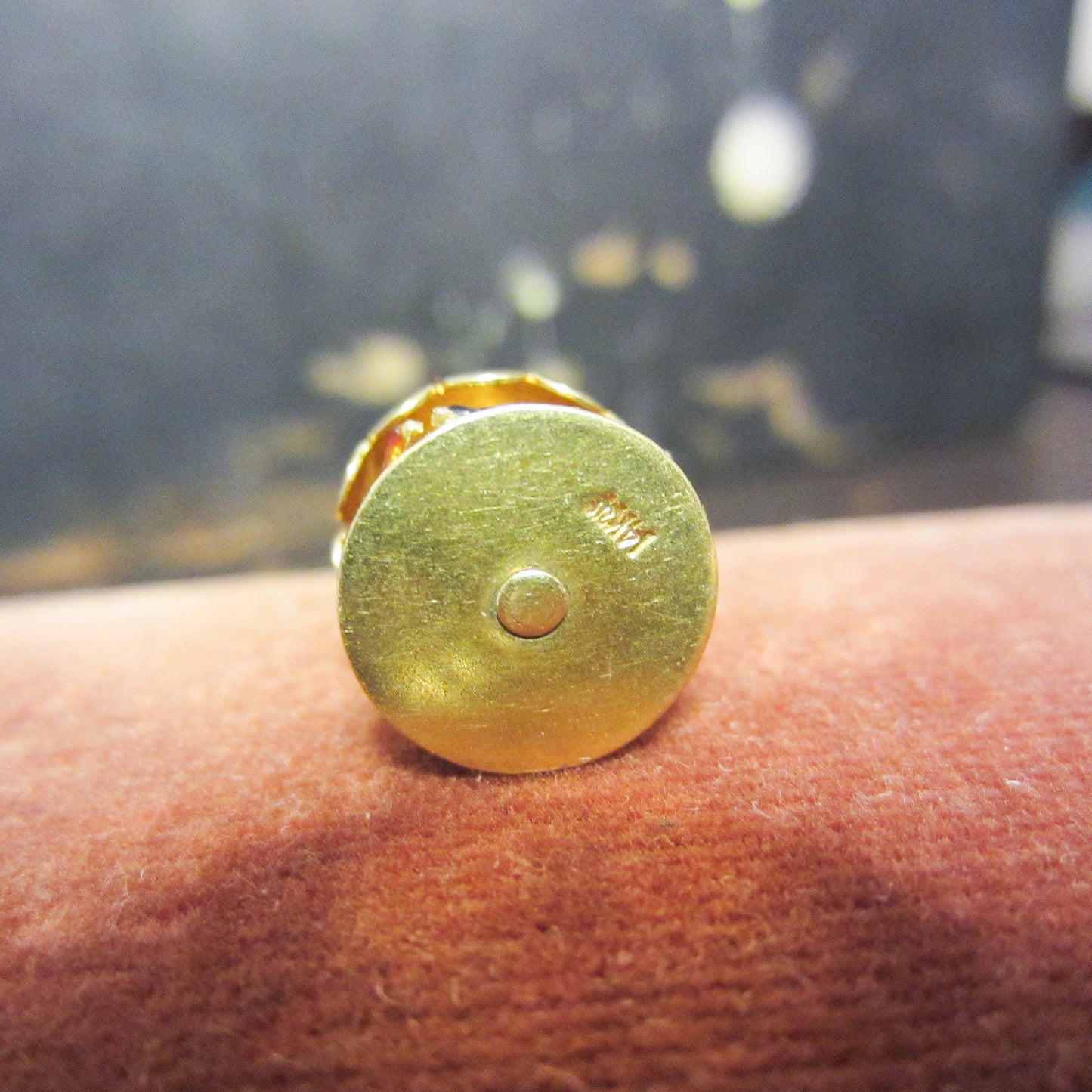 Vintage Enamel Carousel Charm 14k c. 1960