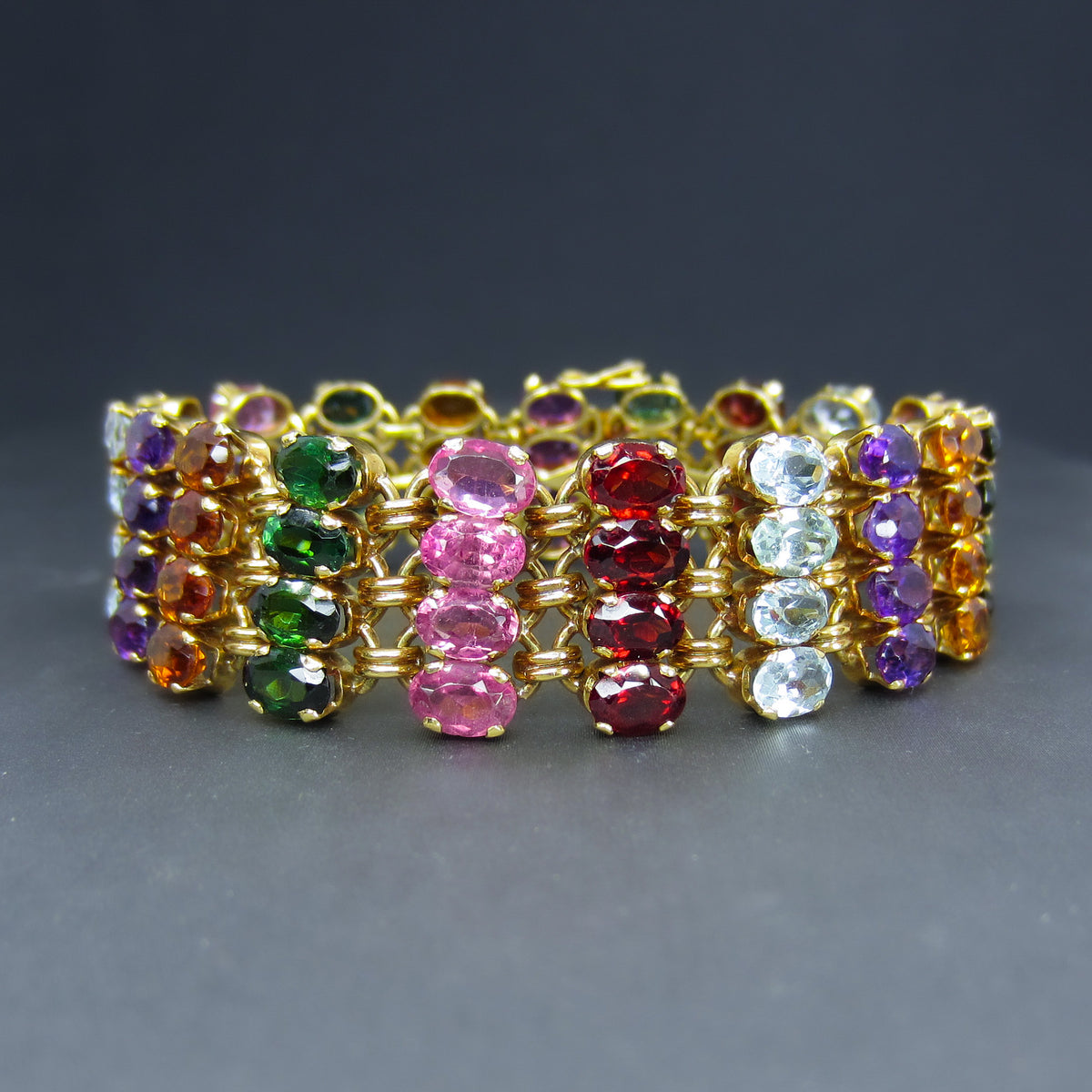 Vintage H. Stern Rainbow Bracelet 18k c. 1990