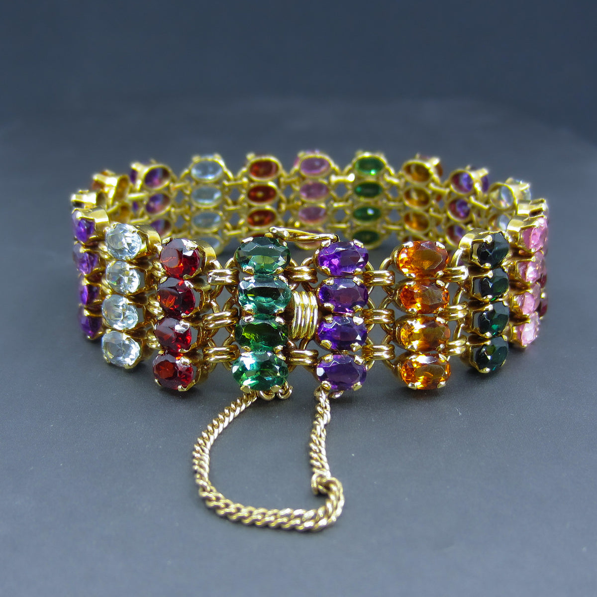 Vintage H. Stern Rainbow Bracelet 18k c. 1990