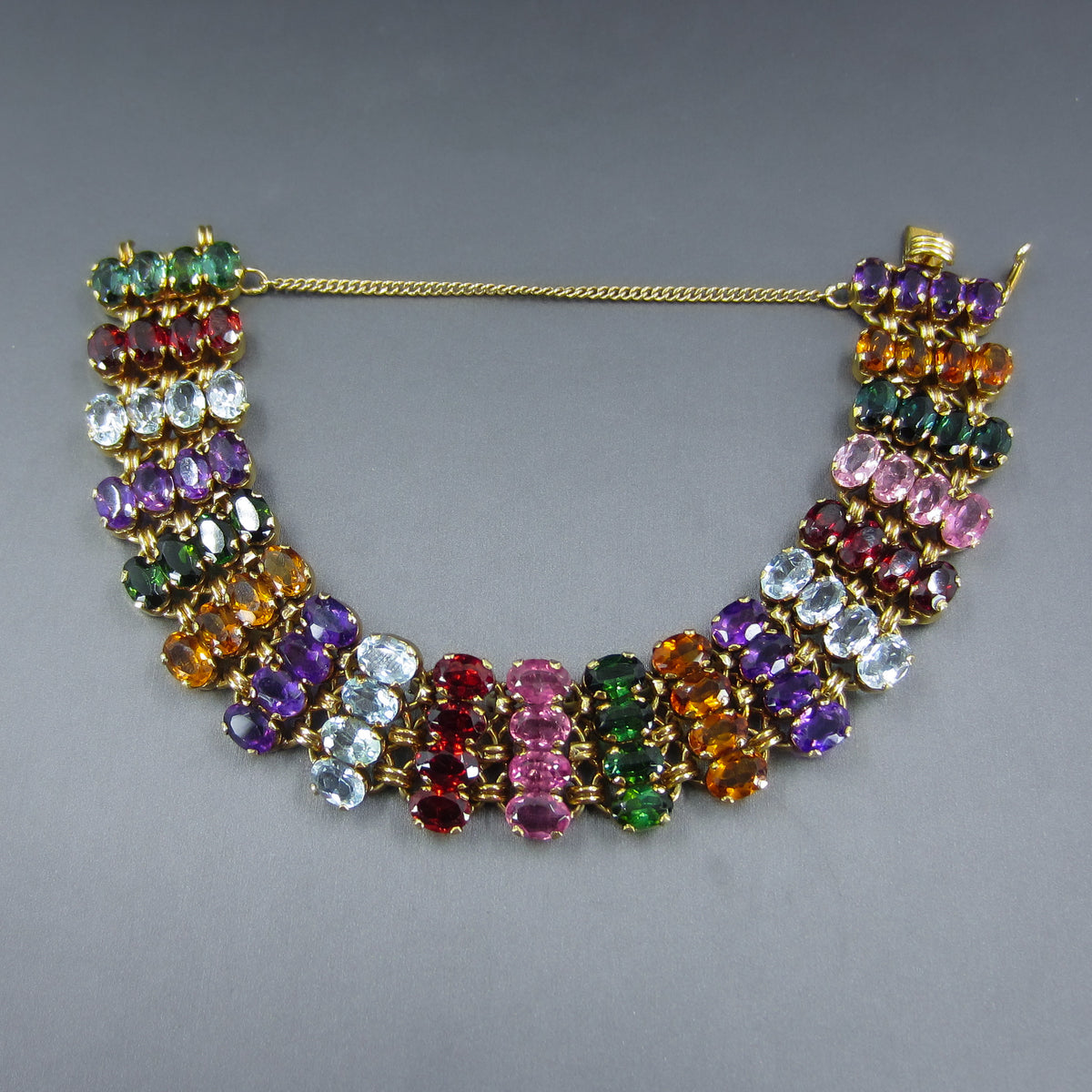 Vintage H. Stern Rainbow Bracelet 18k c. 1990