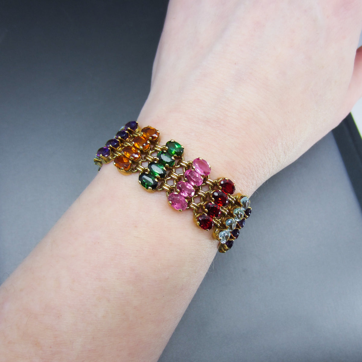 Vintage H. Stern Rainbow Bracelet 18k c. 1990