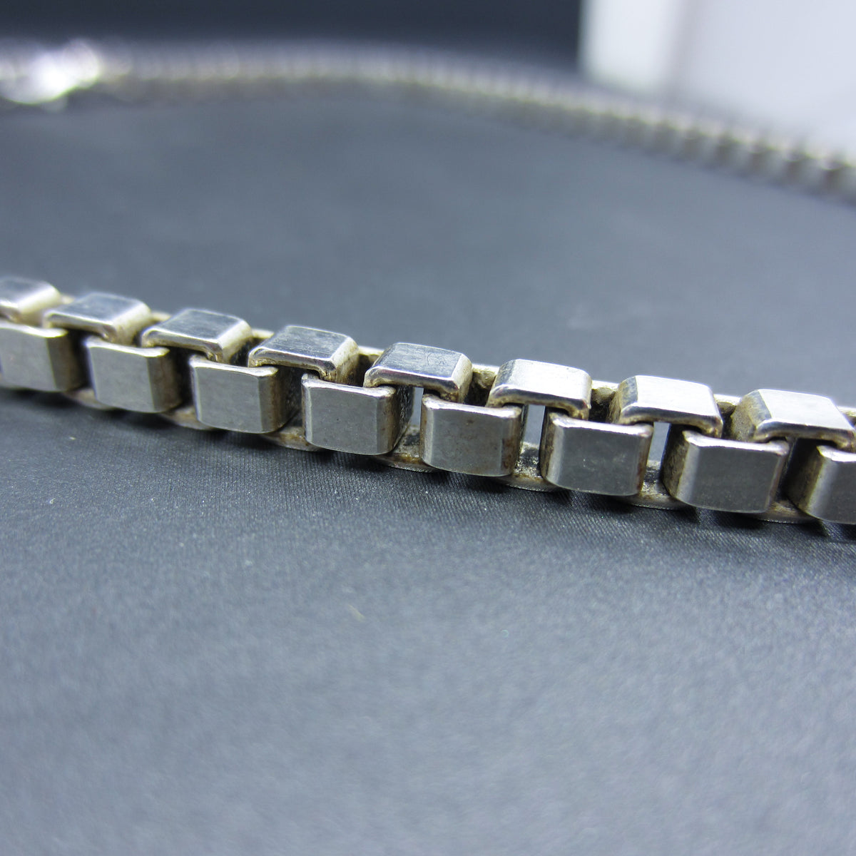 Vintage Heavy 5mm Italian Box Chain 18” c. 1990