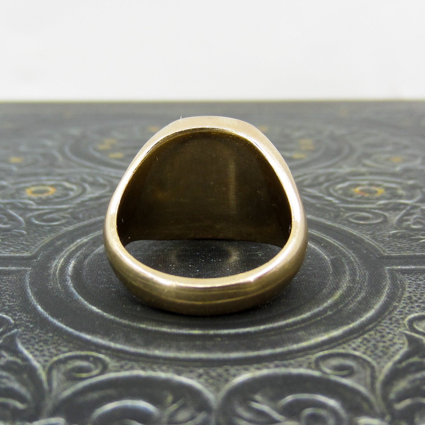 Vintage Lapis Signet Ring 14k c. 1960