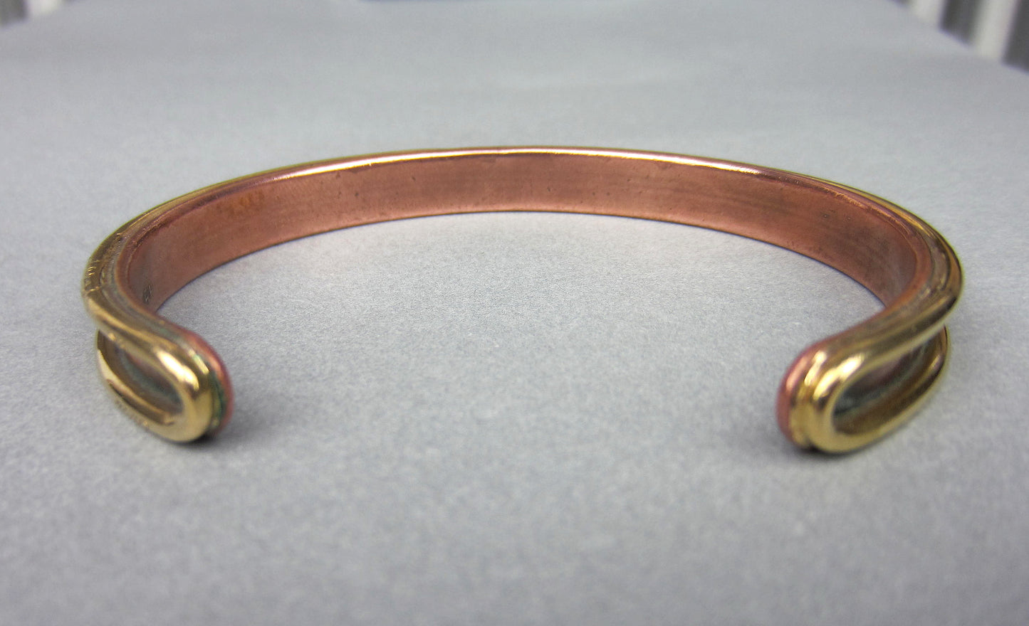 SOLD--Cartier Sabona Cuff Bracelet 18k and Copper c. 1970