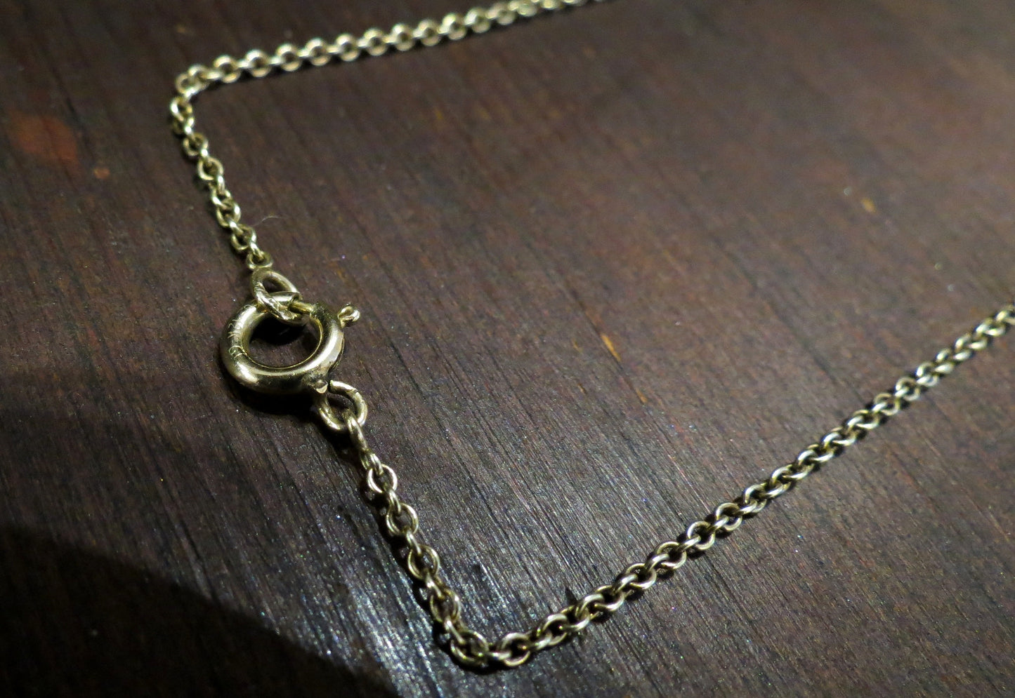 SOLD--Edwardian Amethyst Drop Necklace 10k c. 1910