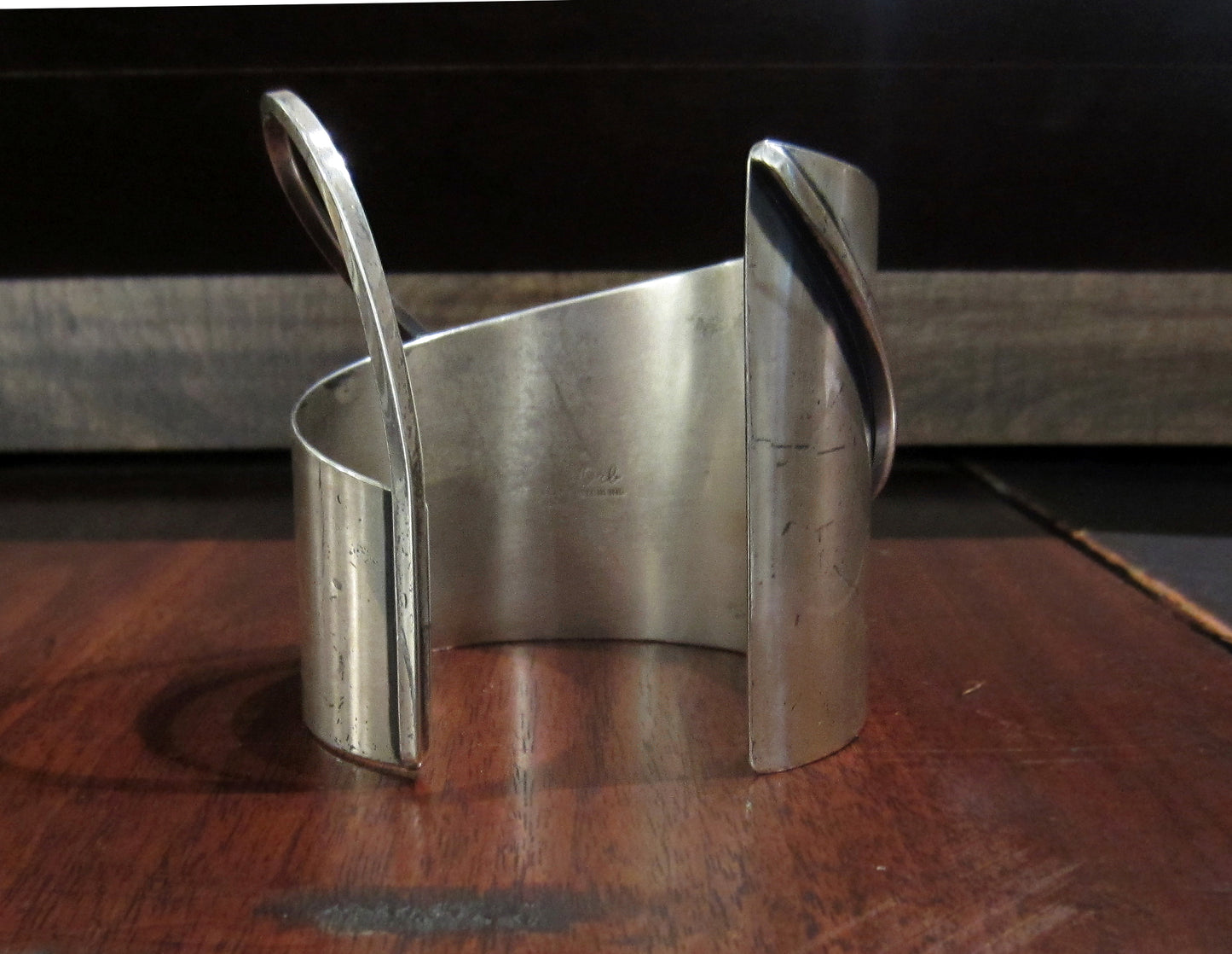 SOLD--Mid-Century Modernist Cuff by Otto Robert Bade (ORB) c.