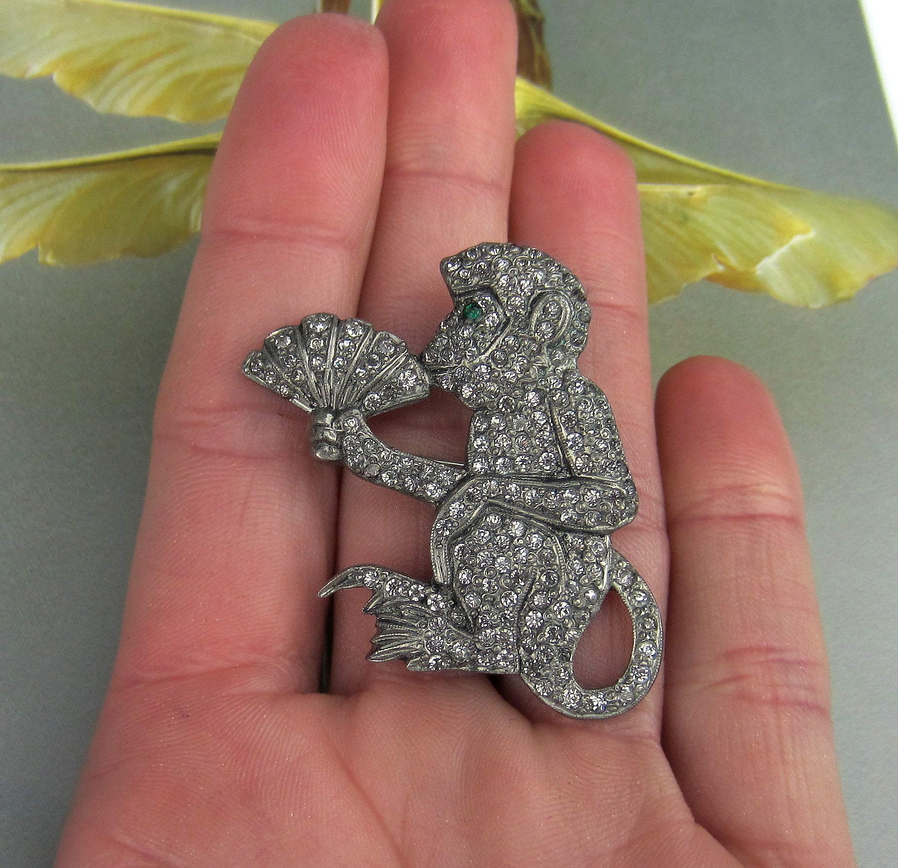 Monkey brooch shop