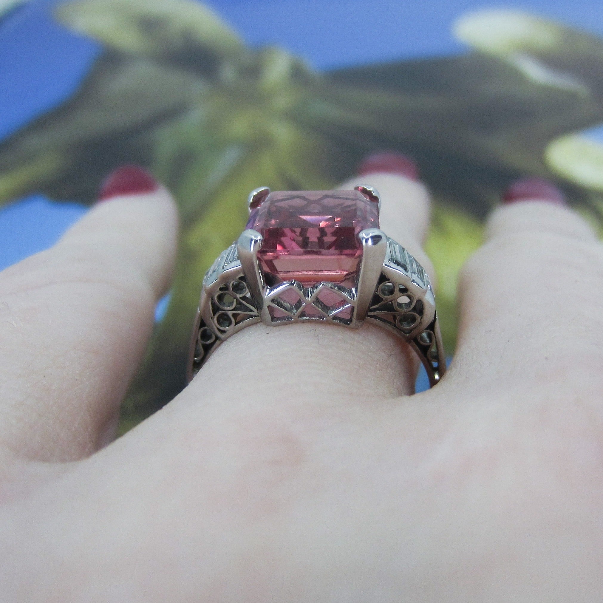 Vintage 2025 pink ring