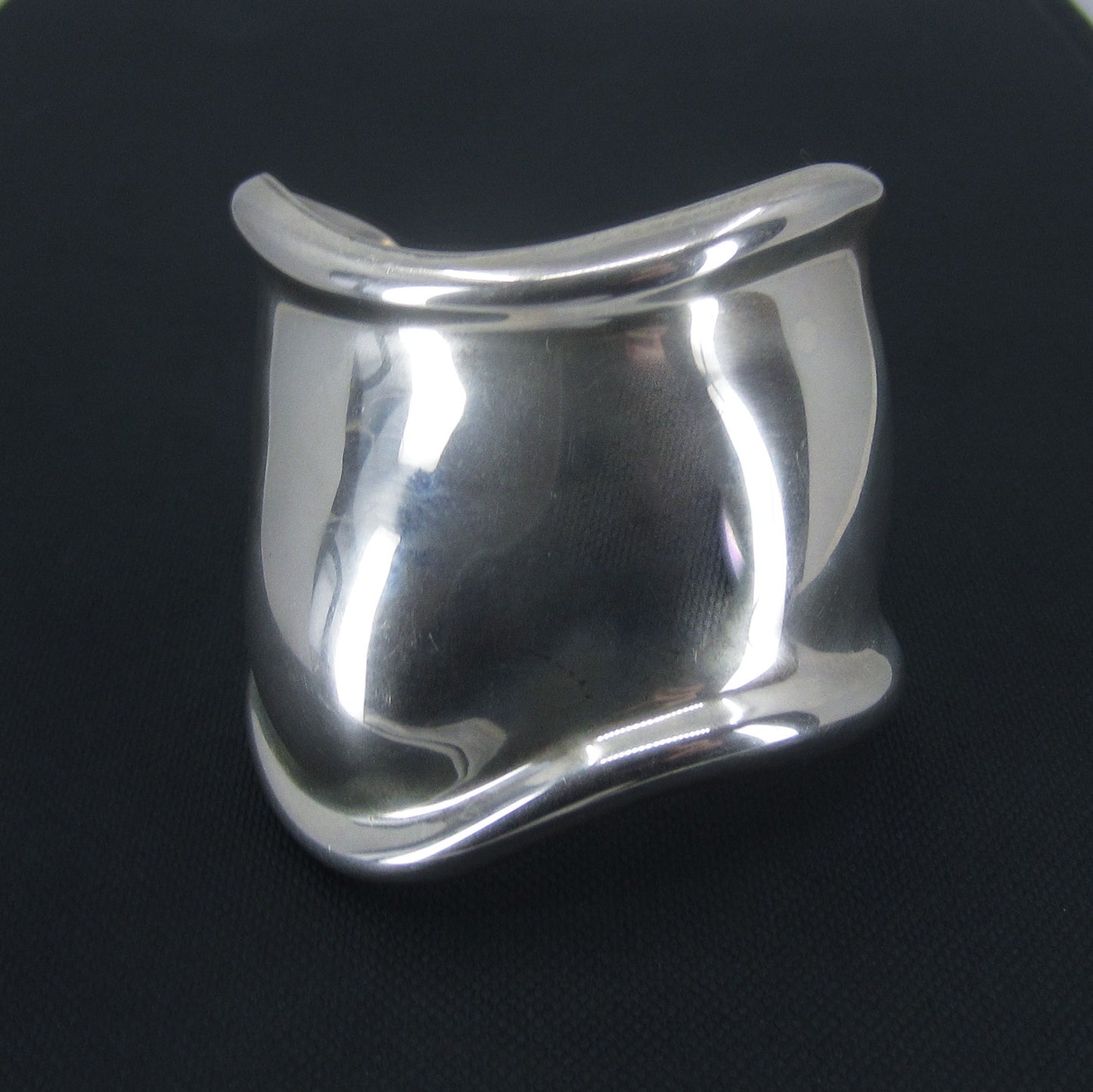 SOLD--Vintage Elsa Peretti Right Wrist Bone Cuff Sterling c. 1978