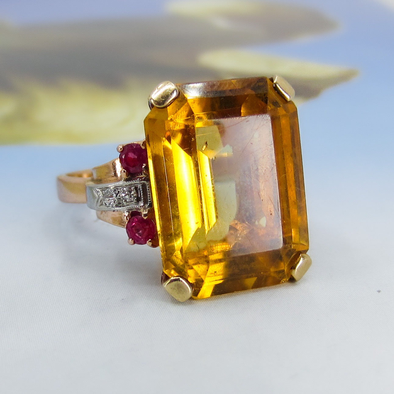 Citrine and clearance ruby