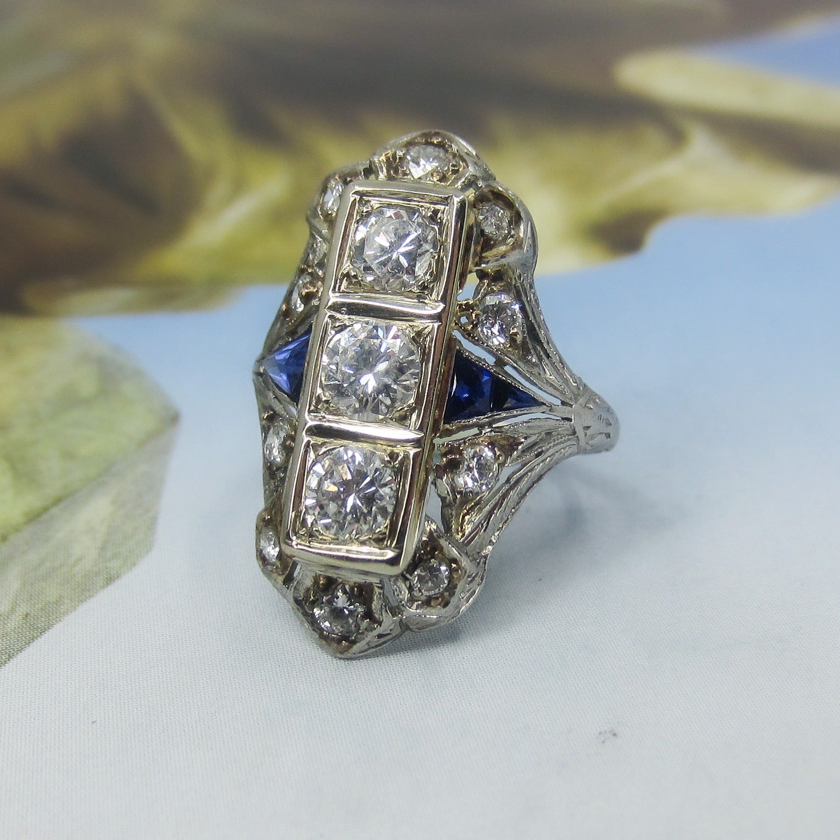 Sapphire clearance dinner rings